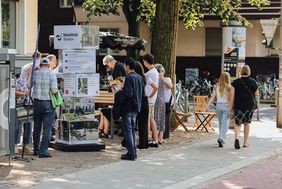 Mobilitätsstation Münsterplatz © Landeshauptstadt Düsseldorf