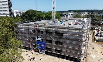 Richtfest an der Schlüterstraße: Gutenberg-Schule erhält Dependance