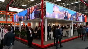 Auf dem zweistöckigen Messestand, der eine Fläche von 500 Quadratmetern umfasst, kann die Stadt neben vielen langjährigen Partnern auch wieder einige neue Standpartnerschaften begrüßen. Foto: Landeshauptstadt Düsseldorf