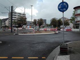 Foto von Baustelle am Aachener Platz in Düsseldorf