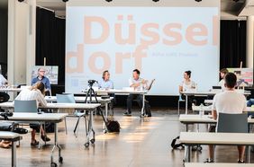 Weitere Impressionen von der Pressekonferenz in der Toni-Turek-Realschule. Foto: Melanie Zanin