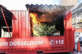Brandgefahr in der Vorweihnachtszeit