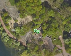 Luftbild Spielplatz im Südpark