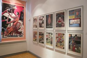 Die neue Sonderausstellung des Heinrich-Heine-Instituts widmet sich vom 2. Juni bis 1. September dem Thema Graphic Novel; Foto: Ingo Lammert