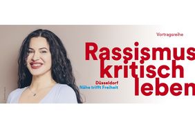 Titelgrafik zur Veranstaltung "Rassismuskritisch leben: Struktureller Rassismus in der psychosozialen Gesundheitsversorgung"