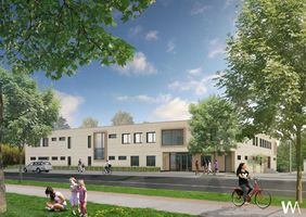 Visualisierung des Hauses für Kinder, Jugendliche und Familien in Lichtenbroich, Visualisierung: WOLLENWEBERARCHITEKTUR Architektenpartnerschaft mbB