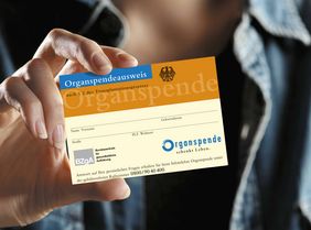 Organspendeausweis © BZgA