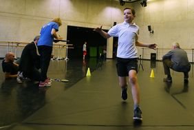 Voller Einsatz der Kinder beim ReCheck!; Foto: Young 
