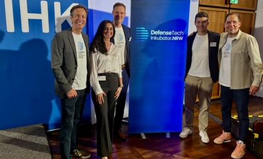 Die Wirtschaftsförderung Düsseldorf ist ab sofort Kooperationspartner des DefenseTech-Inkubator.NRW. © Wirtschaftsförderung Düsseldorf 