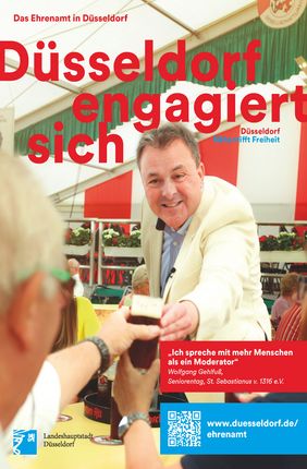 Ehrenamtskampagne der Landeshauptstadt Düsseldorf: Wolfgang Gehlfuß (St. Sebastianus Schützenverein 1316 e.V.)