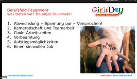 In einer kurzen Einführung gab es interessante Informationen zur Berufsfeuerwehr.