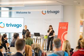 Veranstaltung bei der Firma Trivago