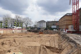 Nach der geplanten Fertigstellung im Sommer 2022 wird die neue dreizügige Grundschule zum Schuljahresbeginn 2022/2023 360 Schülerinnen und Schüler aufnehmen können. Foto: Ingo Lammert