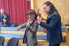 Musikalische Eröffnung durch Slavisa Jasarevic (Violine), Foto: Gstettenbauer
