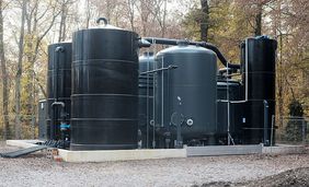 Grundwassersanierungsanlage im Schlosspark Benrath