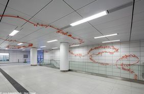U-Bahnhof Kirchplatz (Archivfoto Februar 2016)