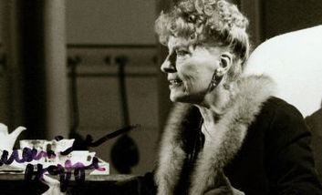 Marianne Hoppe in AM ZIEL von Thomas Bernhard