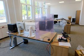 Arbeitsplatz im Amt für Migration und Integration