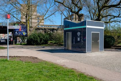 Modultoilettenanlage Auf´m Hennekamp/Volksgarten Foto: Uwe Schaffmeister 