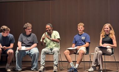 Podiumsgespräch mit dem Filmemacher David Bingong