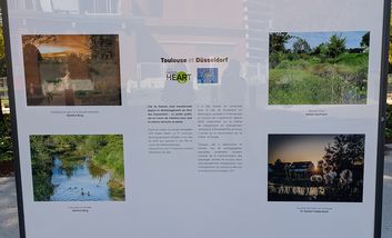 Open-Air-Ausstellung in Toulouse