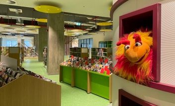 Kinderbibliothek in der neuen Zentralbibliothek im KAP1