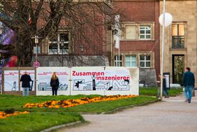 Finale Runde des Wettbewerbs "Blaugrüner Ring": 16 Konzepte werden im Kunstpalast öffentlich ausgestellt.