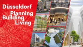 Visualisierung Standdesign Landeshauptstadt Düsseldorf auf der MIPIM 2023