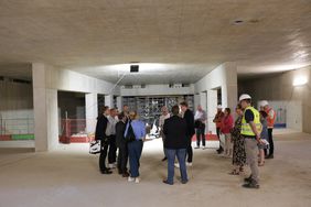 Spannende Einblicke in die aktuelle Bauphase der Stadtbahn U81 gibt es bei Baustellenführungen der Stadt am Dienstag, 19. September. Foto: Ingo Lammert