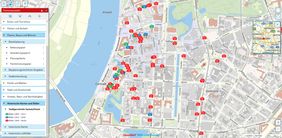 "Düsseldorf Maps" mit Themenkarte zu alten Düsseldorfer Stadtansichten