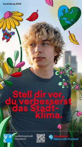 Ausbildungskampagne 2024 - Motiv Klima