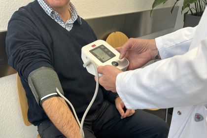 Blutdruckmessung © Gesundheitsamt Düsseldorf
