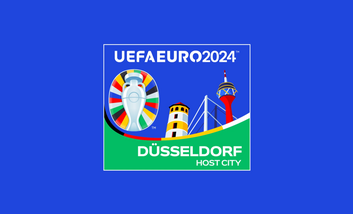 Düsseldorfer Logo zur UEFA EURO 2024