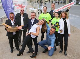Kostproben von Frankreichfest, Japan-Tag, Tanz und Sport erwarten die Besucher des Tunnelfestes am Sonntag, 19. Mai. Foto: Ingo Lammert