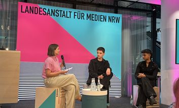 Fabian Grischkat und Rafid Kabir beim Laut und Klar Festival