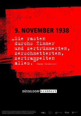 Die Aussage der Zeitzeugin Hanna Zürndorfer auf dem zweiten Plakat führt vor Augen, was sich konkret dahinter für die betroffenen Menschen verbargDie Aussage der Zeitzeugin Hanna Zürndorfer auf dem zweiten Plakat führt vor Augen, was sich konkret dahinter für die betroffenen Menschen verbarg