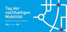Der Tag der Mobilität am Sonntag, 15. September, 10 bis 18 Uhr wird mit der neuen Marke "Wege für alle" verknüpft. Grafik: Düsseldorf Marketing GmbH