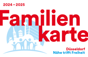 Familienkarte ab 2024 Vorderseite, © Landeshauptstadt Düsseldorf, Amt für Soziales und Jugend