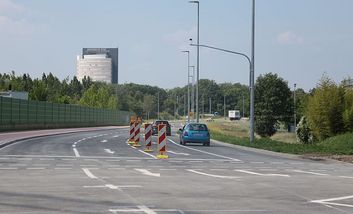Die Verlängerung der Böhlerstraße wurde für den Autoverkehr freigegeben.