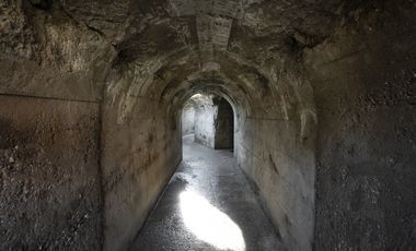 Düsseldorf Denkmal des Monats Juni 2026: Luftschutzanlage aus dem Zweiten Weltkrieg in Eller. Foto: Institut für Denkmalschutz und Denkmalpflege