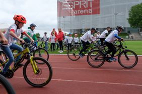 Vierte Station des Petit Départ in Stockum: Sprintrennen im Arena-Sportpark