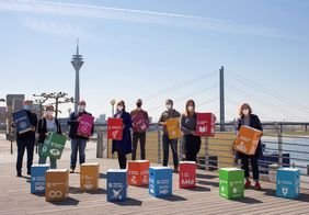 Das Kernteam des Bündnisses für Nachhaltigkeit. Foto: Umweltamt