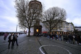 Das SchifffahrtMuseum lockte neben einer digitalen Ausstellung mit einem tollen Blick aus dem Schlossturm auf den Rhein. Foto: David Young
