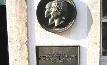 Plakette Schumann-Gedenkstätte