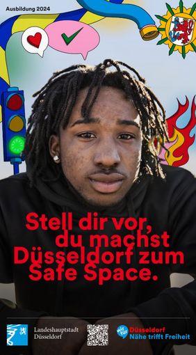 Ausbildungskampagne 2024 - Motiv Sicherheit 