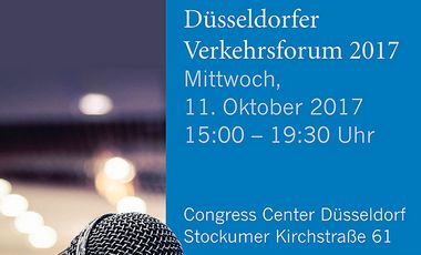 Einladung zum Düsseldorfer Verkehrsforum 2017