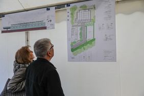 Grundriss des Erweiterungsbaus