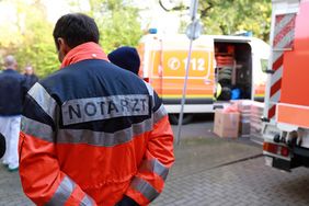 Ankunft des Konvois in Frankfurt am Main.
