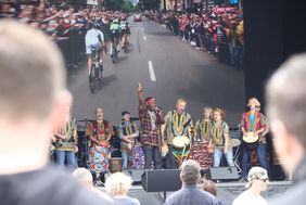 Düsseldorf: 2. Etappe der Tour de France. Foto: Melanie Zanin