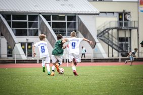 Packende Duelle gab es auch schon während der regulären Spielzeit; Foto: Zanin